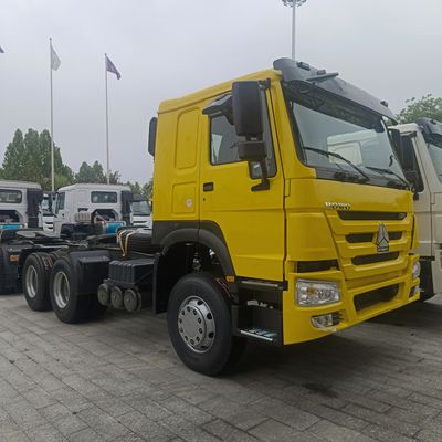 Direction hydraulique avec assistance électrique HOWO Tracteur à remorque 6X4 Camion d'occasion