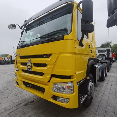 Tête de tracteur de camion économique avec réservoir de carburant de 400L et siège de suspension pneumatique
