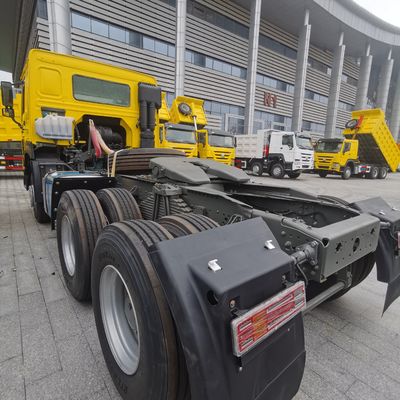 Tête de tracteur de camion économique avec réservoir de carburant de 400L et siège de suspension pneumatique