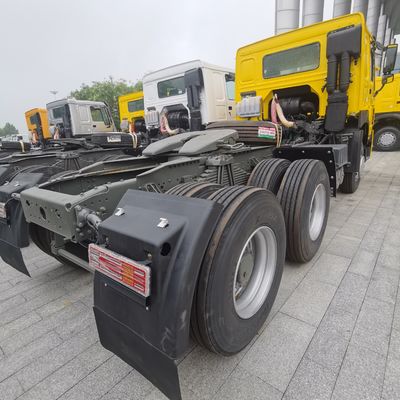 Tête de tracteur de camion économique avec réservoir de carburant de 400L et siège de suspension pneumatique