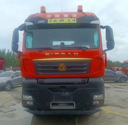 Shandeka Tracteur à remorque d'occasion 6X4 Tracteur Truck avant avec direction hydraulique