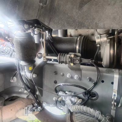 Shandeka Tracteur à remorque d'occasion 6X4 Tracteur Truck avant avec direction hydraulique