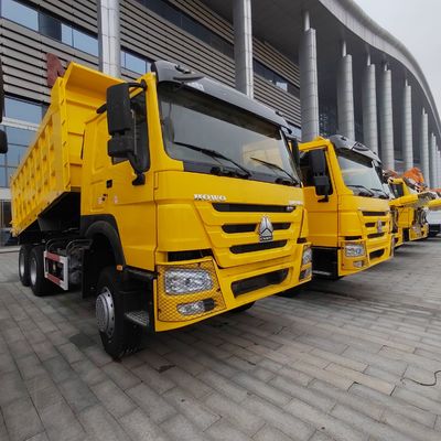 6X4 6X6 de seconde main camion à remontage 371HP-375HP 10 pneus 20m3 avec 11m * 2.55m * 3.45m Taille