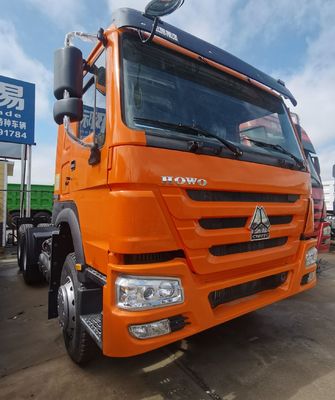 Demande personnalisée Camion-tracteur diesel lourd d'occasion avec siège à suspension pneumatique