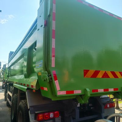 Conception de pneus sans tube Delong M3000s camion de décharge 430HP Sinotruk châssis pneus hydraulique
