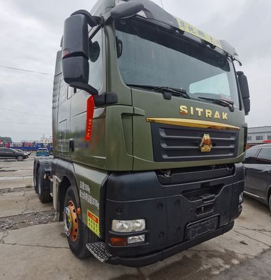 ZZ4257N3247E1H 31-40t Camion lourd d'occasion avec réservoir de carburant de 1000L et siège en suspension pneumatique