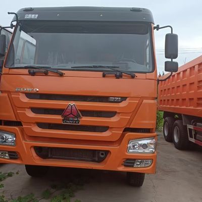 371HP Sinotruk Chassis camion à direction hydraulique pour équipement de transport robuste