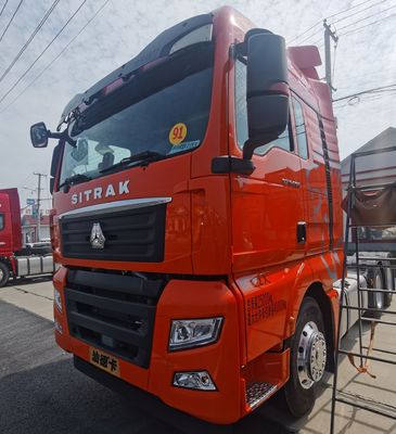 Siège à suspension pneumatique 480 chevaux Sinotruck Camion d'occasion pour remorquer Semi-remorque 6,5x2,5x4m