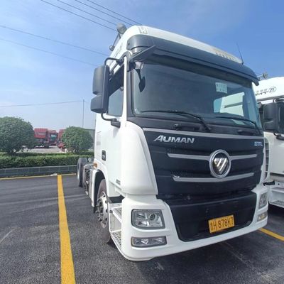 Camion tracteur d'occasion pour remorquer une semi-remorque avec direction hydraulique et réservoir de carburant de 600 litres