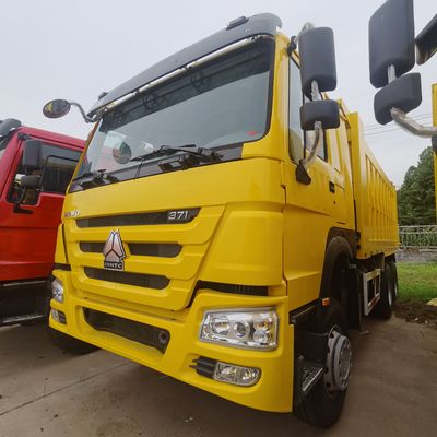 11m*2,55m*3,45m Style de levage avant Camion à décharge d'occasion avec pneus et système hydraulique