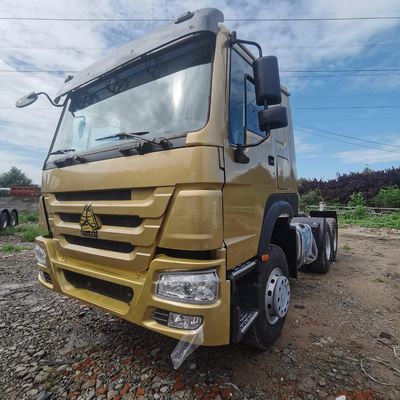 Capacité de 400L réservoir de carburant à transmission manuelle HOWO camion tracteur avec siège à suspension pneumatique