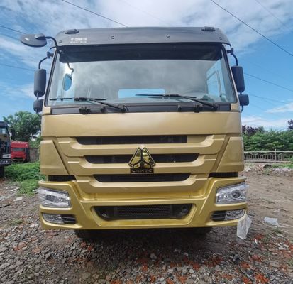 Conception de pneus Truck de traction HOWO sans tube avec siège à suspension pneumatique et réservoir de carburant de 1000L