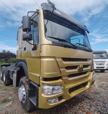 Truck à tracteur HOWO d'occasion avec réservoir de carburant de 1000L Euro2/Euro3/Euro4 Standard d'émission de remorquage