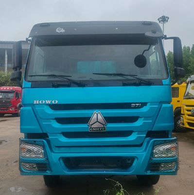 6 mois Service après-vente Heavy Duty HOWO 8X4 Camion à ordures avec boîte de chargement en acier au carbone