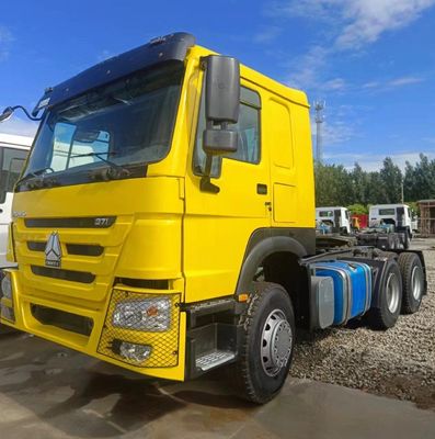 6 mois Service après-vente Utilisé HOWO 371HP Tracteur Poids lourd pour le transport