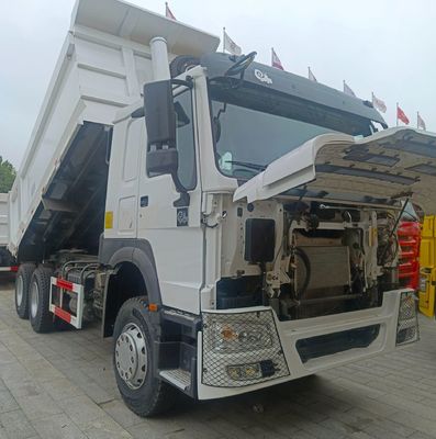 Truck de décharge HOWO d'occasion avec système de direction hydraulique Diesel et système électrique