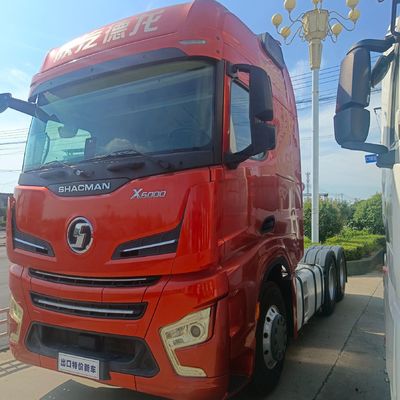 Camion tracteur diesel lourd Delong X6000 avec siège à suspension pneumatique de 1000L et 6 mois