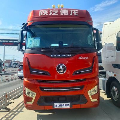 Camion lourd diesel Delong X6000 1000L réservoir de carburant remorqueur semi-remorque avec 5 sièges