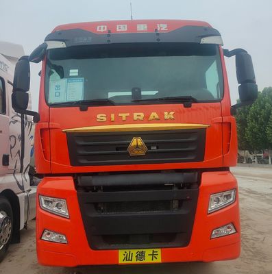 Le réservoir de carburant du tracteur Sitrak4X2 600L est adapté à la construction et à la remorque à bascule