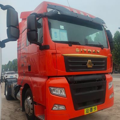 Tracteur diesel SITRAK 4X2 certifié ISO pour véhicules de construction et de transport