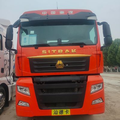 Tracteur diesel SITRAK 4X2 certifié ISO pour véhicules de construction et de transport