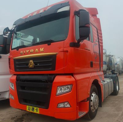 Boîte de chargement en acier au carbone et moteur de tracteur de 480 ch pour la construction sur le tracteur Sitrak4X2