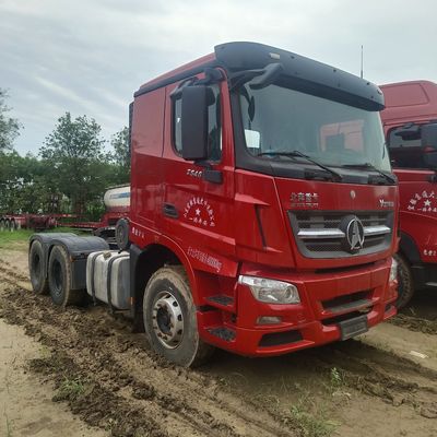 6X4 roue motrice Tracteur Beiben pour traction lourde capacité de charge de transport 31-40t