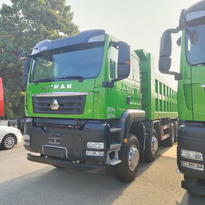 Sitrak Shacman 8X4 12 roues camions à décharge personnalisés et transmission manuelle