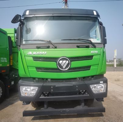 Type de transmission manuelle Camion à décharge d'occasion avec suspension pneumatique et capacité de réservoir de carburant de 400 L