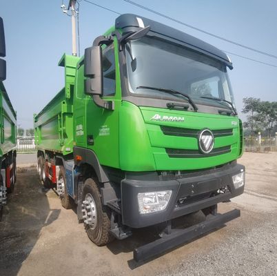 6 mois service après-vente camion de décharge lourd d'occasion avec siège en suspension pneumatique