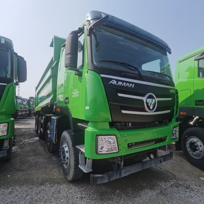 Camion de décharge d'occasion Foton avec une capacité de réservoir de carburant de 400 litres et un matériau de boîte de chargement en acier au carbone