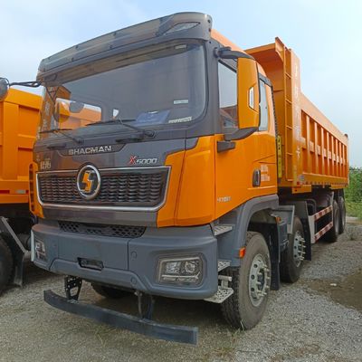 Automobile sans tube Shaanxi Delong 8X4 12 roues transport minier camion de décharge