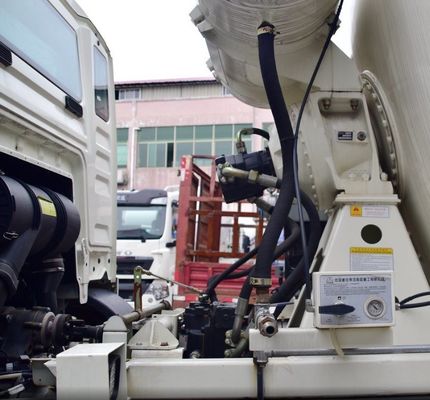 Euro 3 roulement hydraulique à commande électrique camion mélangeur de béton avec couleur personnalisée par Sinotruk