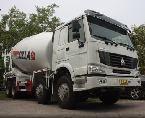 Mode de conduite 6x4 Utilisé 375 HOWO Truck de mélangeur de béton à tambour pour la construction lourde