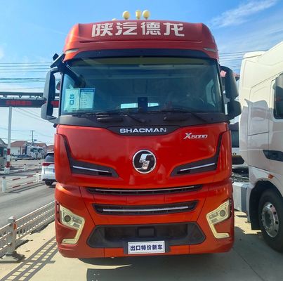 Euro5/Euro6 Shaanxi Automobile Delong X6000 Camion à traction diesel avec réservoir de carburant de 1000 L