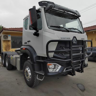 Vente HOWO 371HP 6X4 camions tracteurs de fret utilisé camion de transport de marchandises transmission manuelle