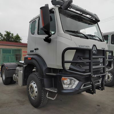 Camion tracteur Sinotruk d'occasion avec boîte de chargement en acier au carbone en bon état