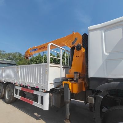 Cran à cinq bras Jib personnalisable 12t camion hydraulique à rampe mobiles machines de construction