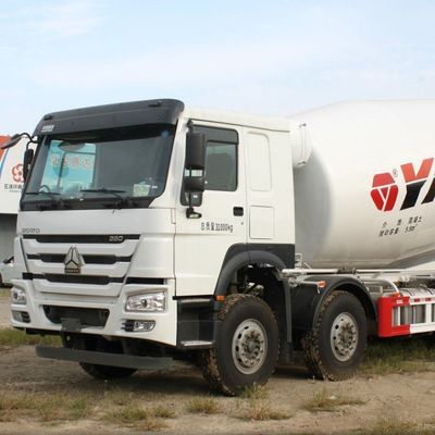 ZZ1257N3647N1 8x4 Camion Sinotruk d'occasion HOWO 380 HP Mélangeur de béton à haute durabilité