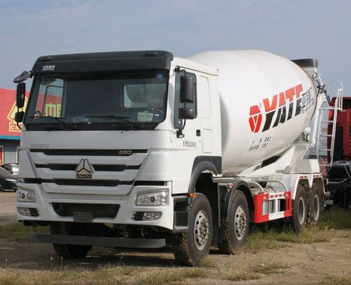 ZZ1257N3647N1 8x4 Camion Sinotruk d'occasion HOWO 380 HP Mélangeur de béton à haute durabilité