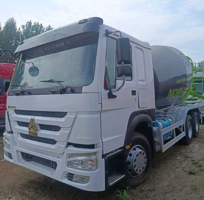États-Unis Paiement initial Sinotruk 12m3 380HP utilitaire camion de béton pour la construction
