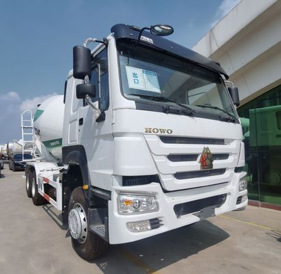 Camion de mélangeur lourd avec roues et norme d'émission Euro 3 à direction assistée