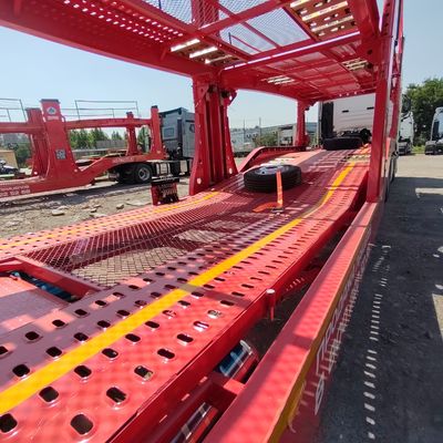 Suspension aérienne Fuhua remorque de transport de grain à axe pour la personnalisation et l'auto-dépôt