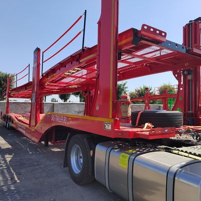 Suspension aérienne Fuhua remorque de transport de grain à axe pour la personnalisation et l'auto-dépôt
