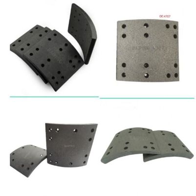 22cm * 178cm * 0,2cm Siontruk HOWO Pad de bloc de frein durable pour une puissance d'arrêt accrue