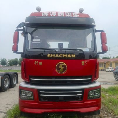 Shaanxi Automobile Delong 6X4 camion tracteur diesel avec boîte de chargement en acier au carbone durable