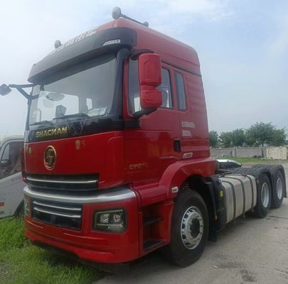 Shaanxi Automobile Delong Diesel 6X4 camion tracteur avec siège à suspension pneumatique