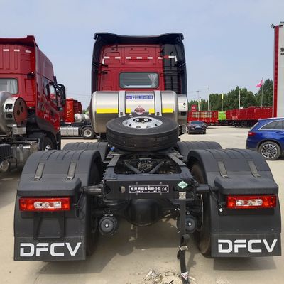 Camion de transport à traction à pneumatique sans tube à transmission automatique à GNL 6X4 de Dongfeng Tianlong
