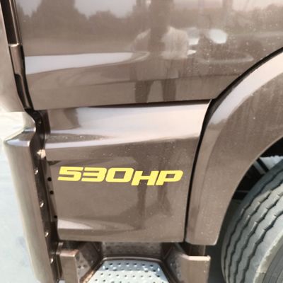 Introduction de la conception de pneus sans tube pour le camion lourd à 10 roues Jh6 530HP