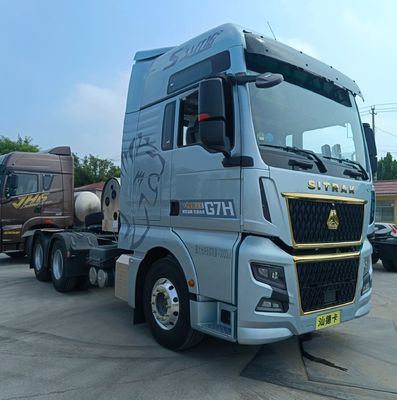 Camion de transport à traction à gaz Shandeka 6X4 pour longue distance Capacité du moteur&gt; 8L Retour de 30 jours